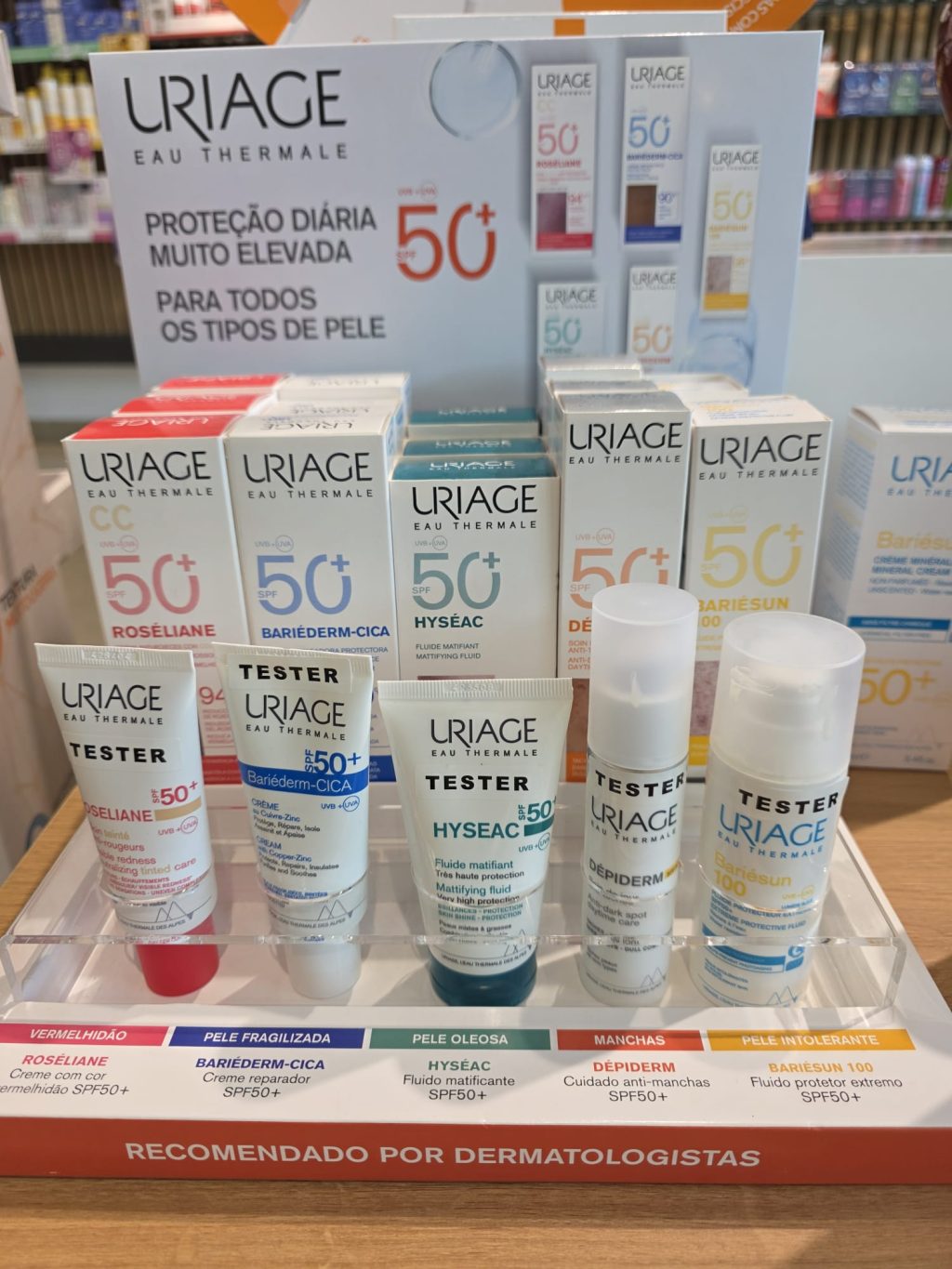 Uriage Eau Thermale – Proteção Solar Especializada